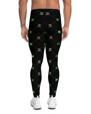 Shamrock Clover St. Patrick’s Day Men’s Leggings