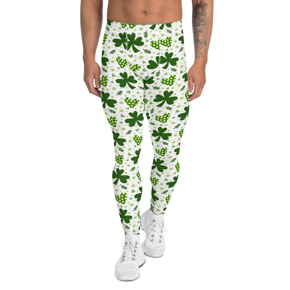 St Patrick's Day Irish Shamrock Clover Men's Leggings