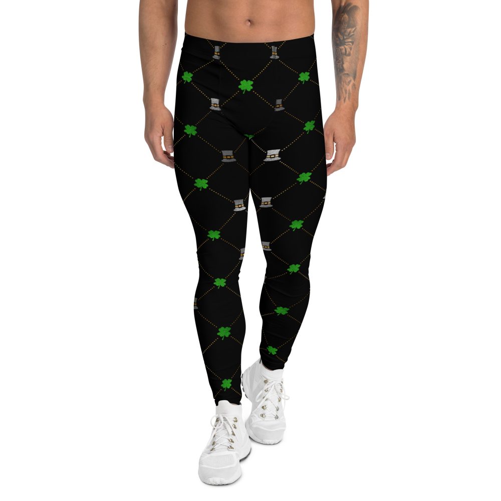 Shamrock Clover St. Patrick's Day Men's Leggings