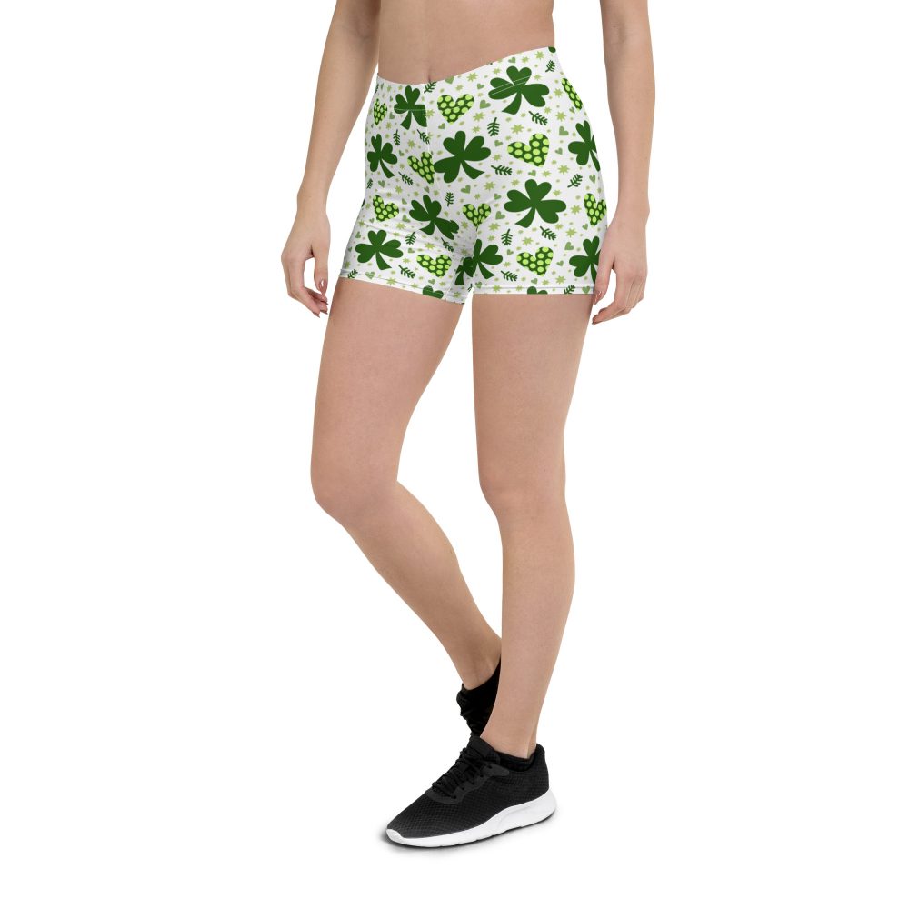 St Patrick's Day Irish Shamrock Clover Shorts - Image 5