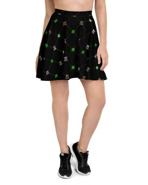 Shamrock Clover St. Patrick’s Day Skater Skirt