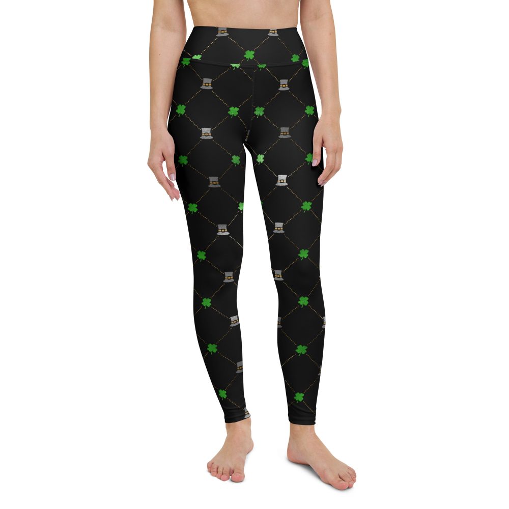 Shamrock Clover St. Patrick’s Day Yoga Leggings