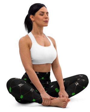 Shamrock Clover St. Patrick’s Day Yoga Leggings