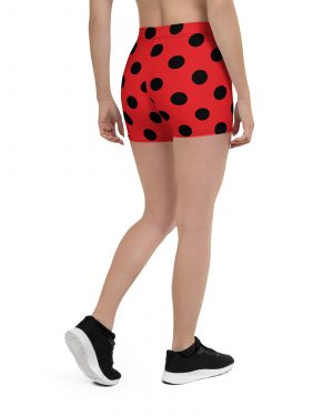 Ladybug Costume Red Black Polka Dot Shorts