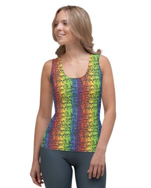 Rainbow Skulls Pride Tank Top