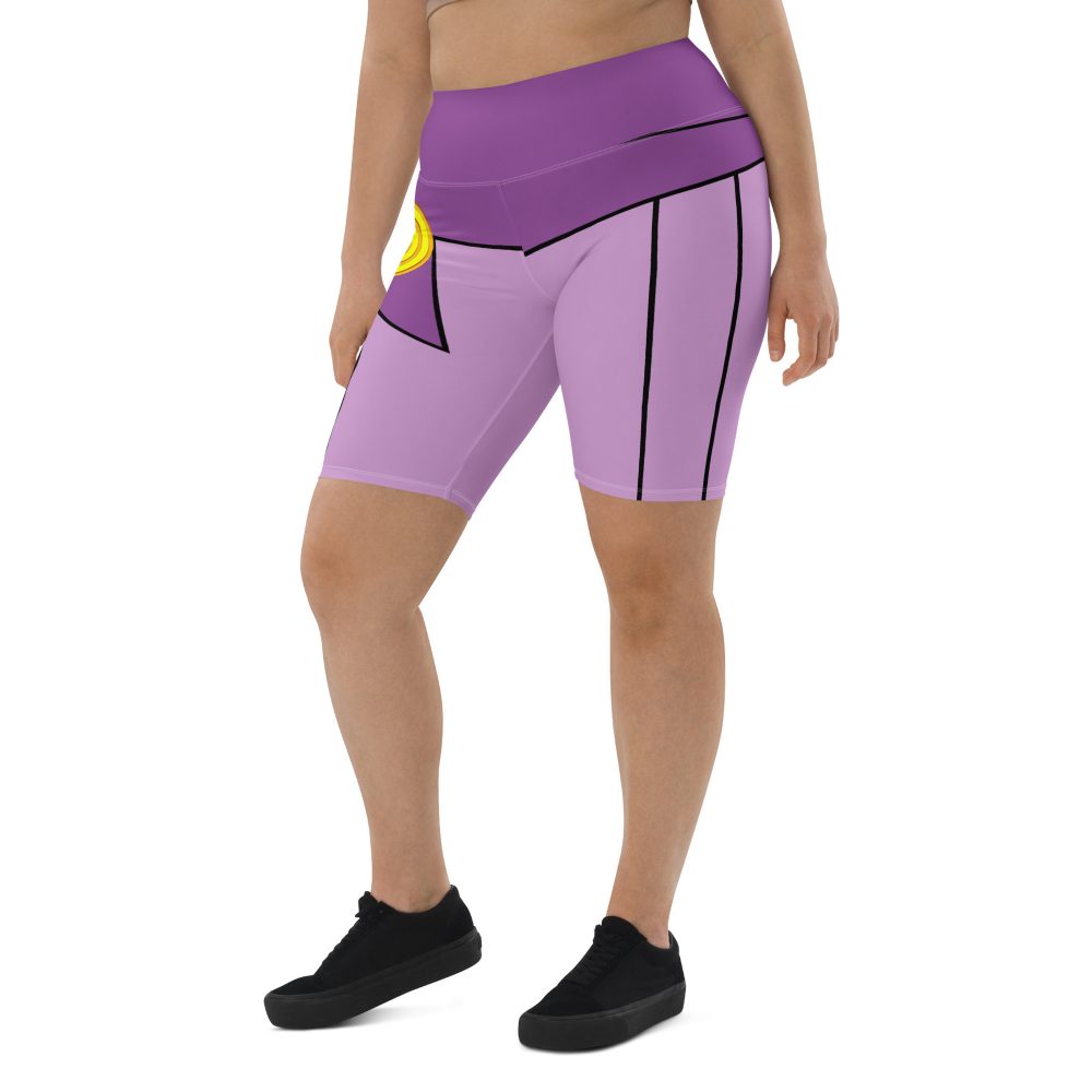 Megara Costume Meg Hercules Bike Shorts - Image 2