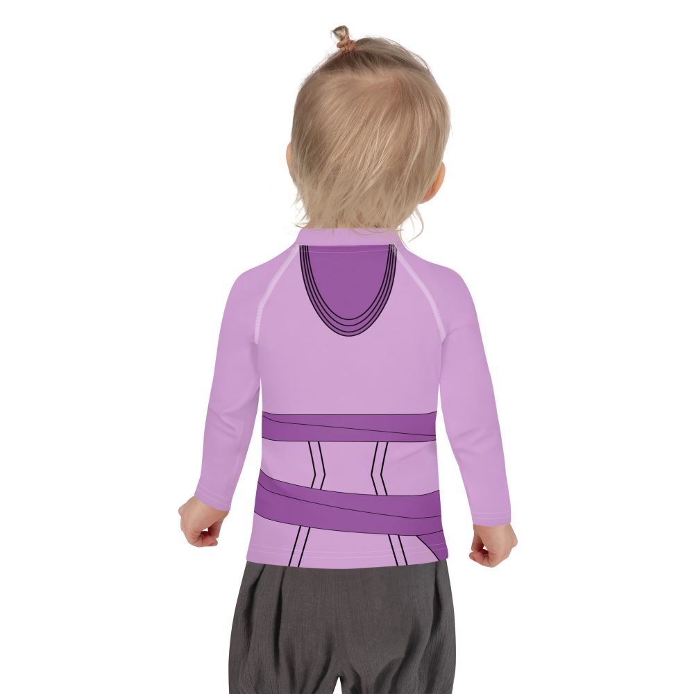 Megara Costume Meg Hercules Kids Rash Guard - Image 2