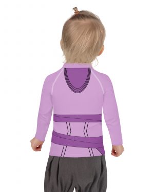 Megara Costume Meg Hercules Kids Rash Guard