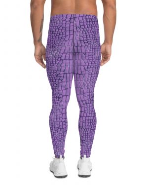 Randall Costume Purple Lizard Men’s Leggings