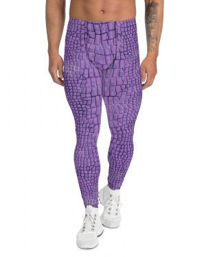 Randall Costume Purple Lizard Men’s Leggings