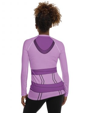 Megara Costume Meg Hercules Women’s Rash Guard