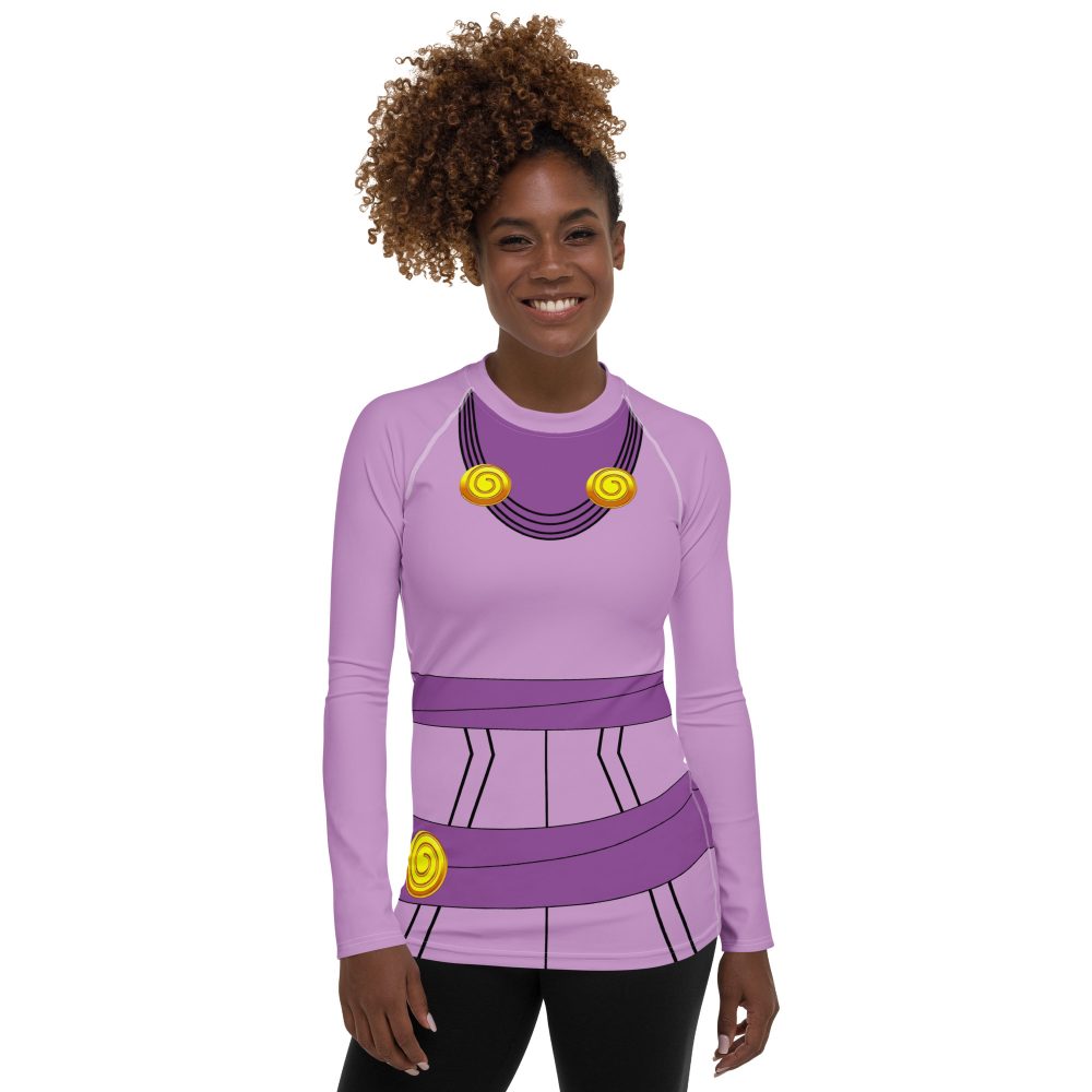 Megara Costume Meg Hercules Women's Rash Guard