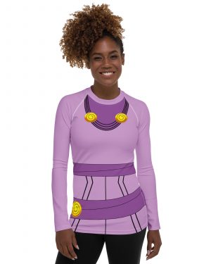 Megara Costume Meg Hercules Women’s Rash Guard