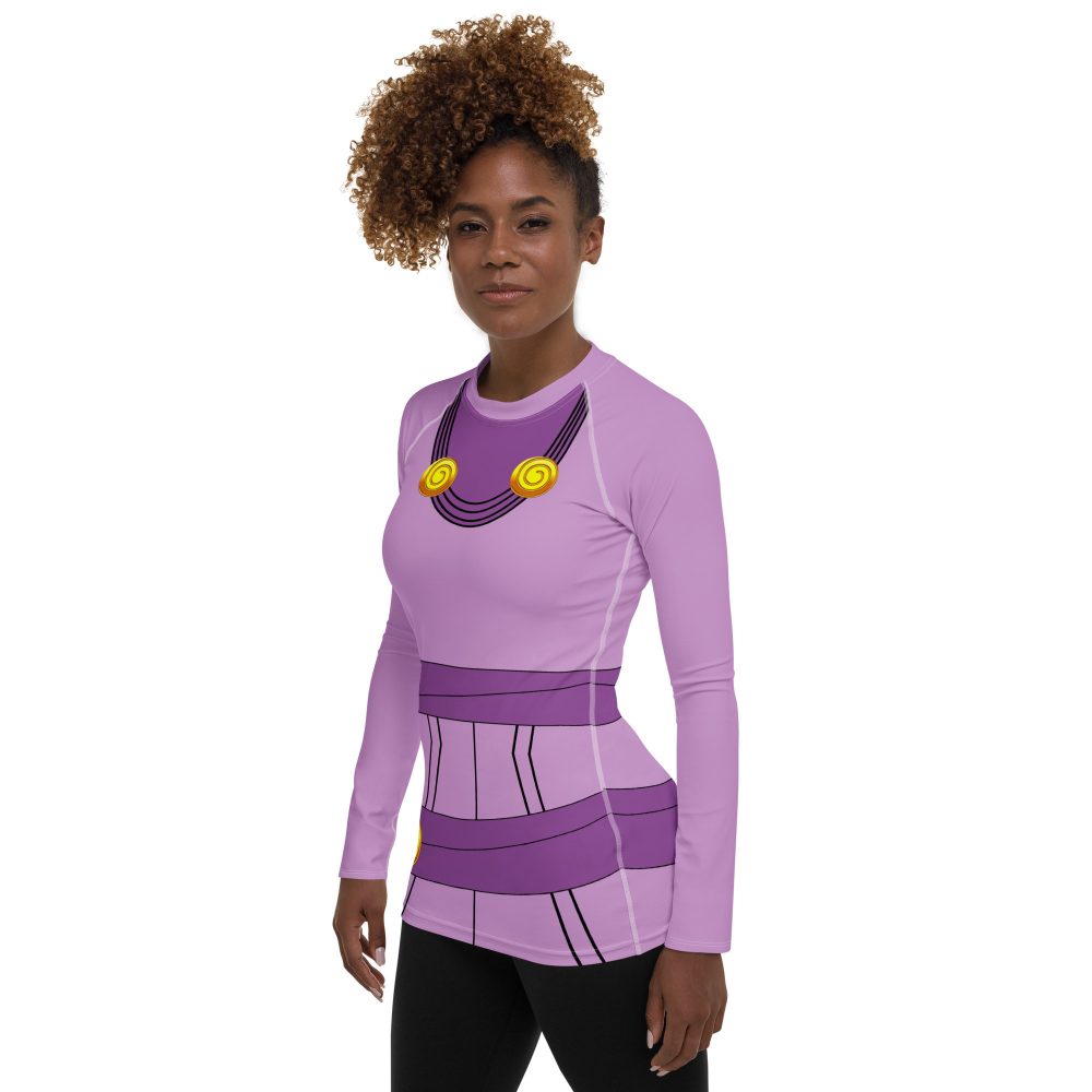 Megara Costume Meg Hercules Women's Rash Guard - Image 3