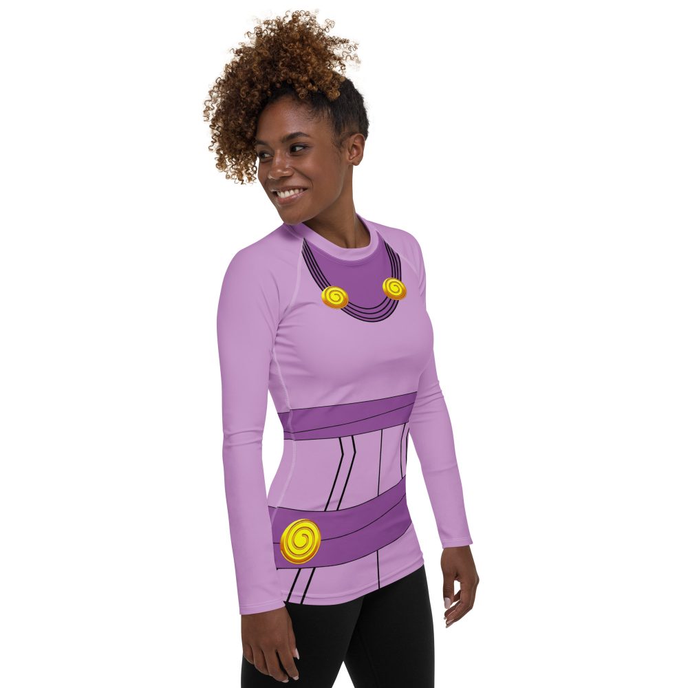 Megara Costume Meg Hercules Women's Rash Guard - Image 4