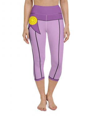 Megara Costume Meg Hercules Yoga Capri Leggings