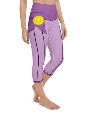 Megara Costume Meg Hercules Yoga Capri Leggings