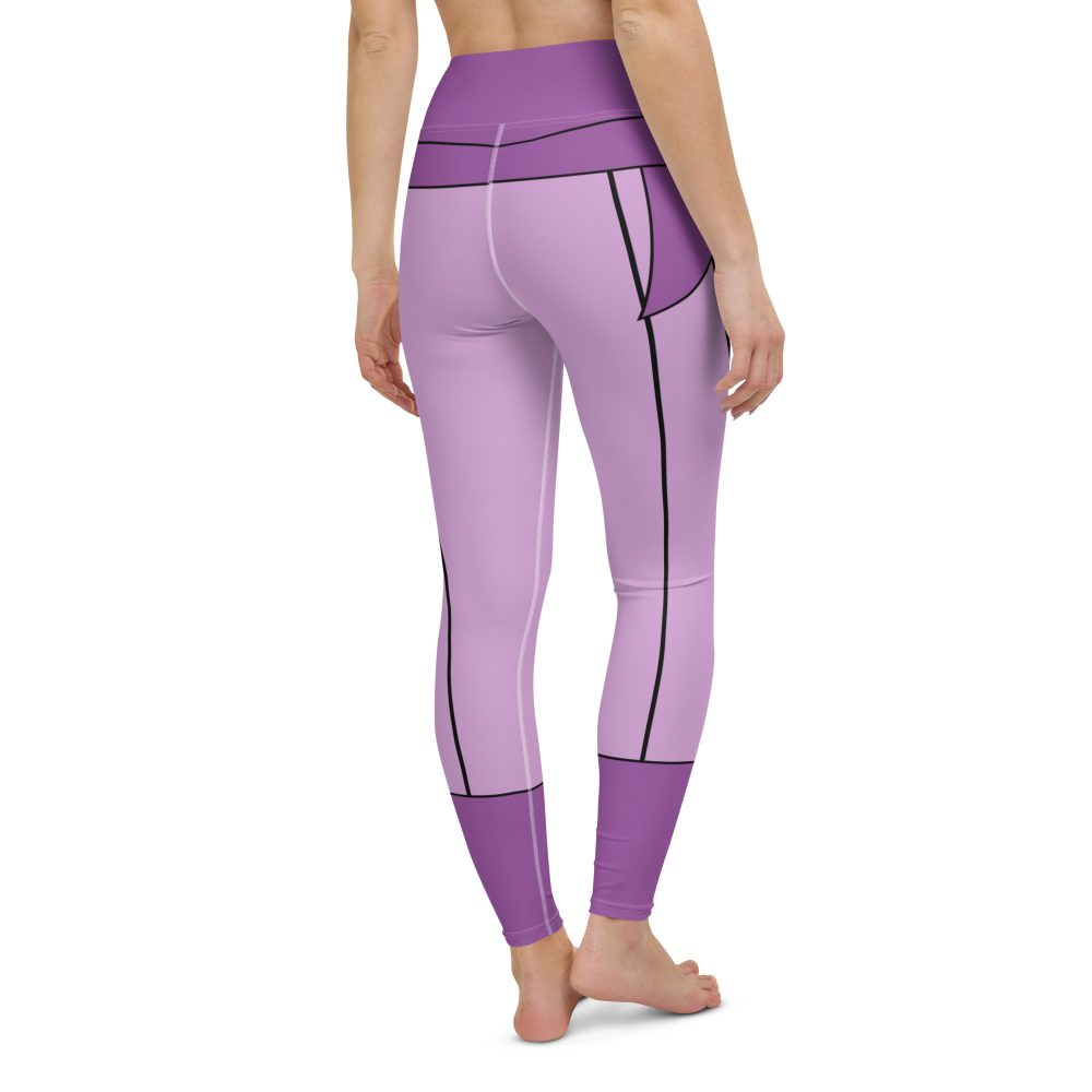 Megara Costume Meg Hercules Women's Yoga Leggings - Image 2