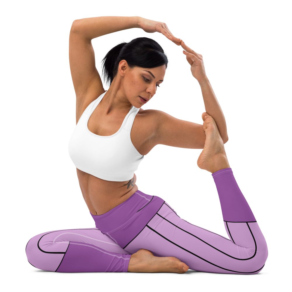 Megara Costume Meg Hercules Women's Yoga Leggings - Image 8
