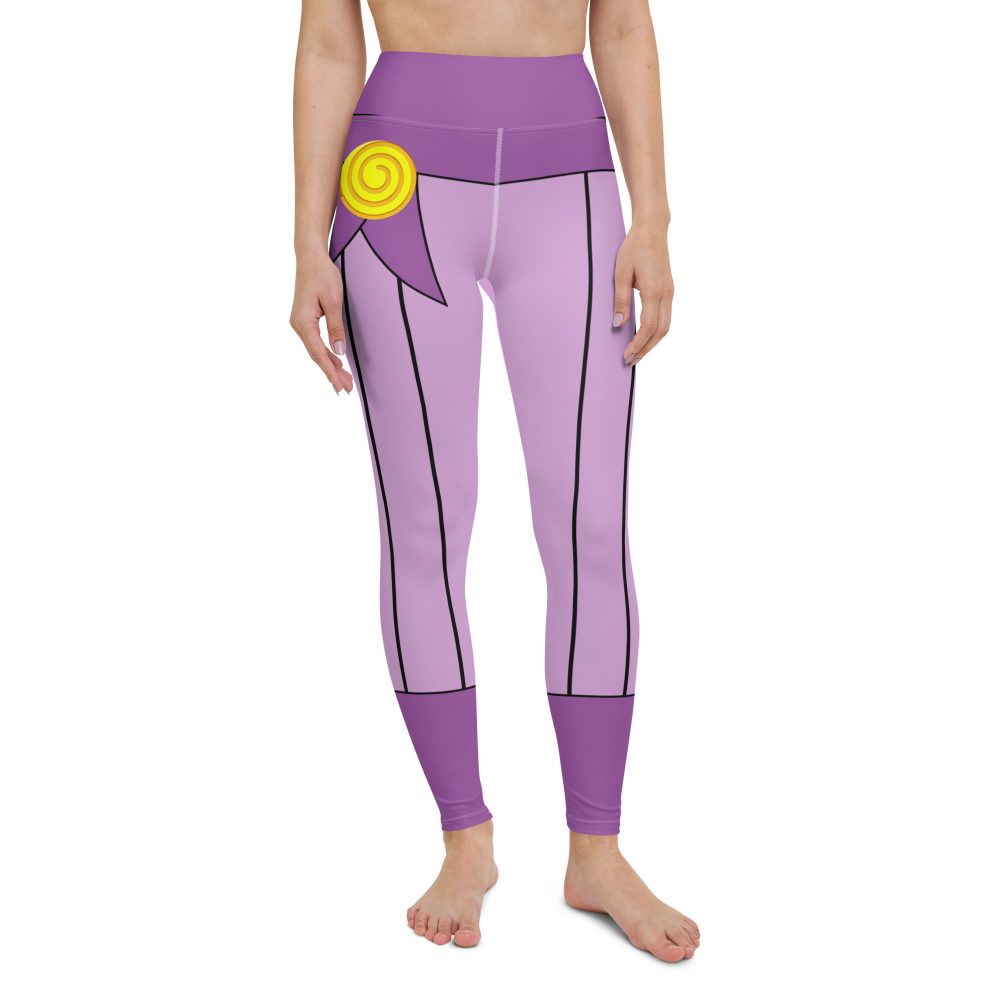 Megara Costume Meg Hercules Women's Yoga Leggings - Image 10