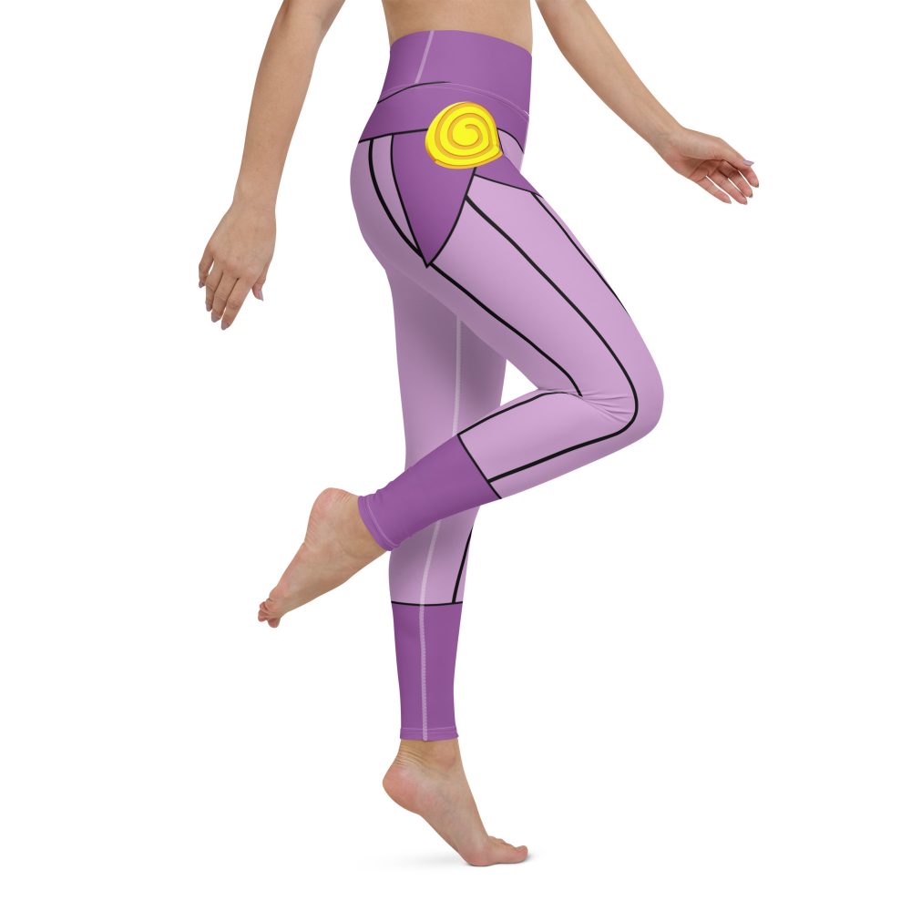 Megara Costume Meg Hercules Women's Yoga Leggings - Image 3