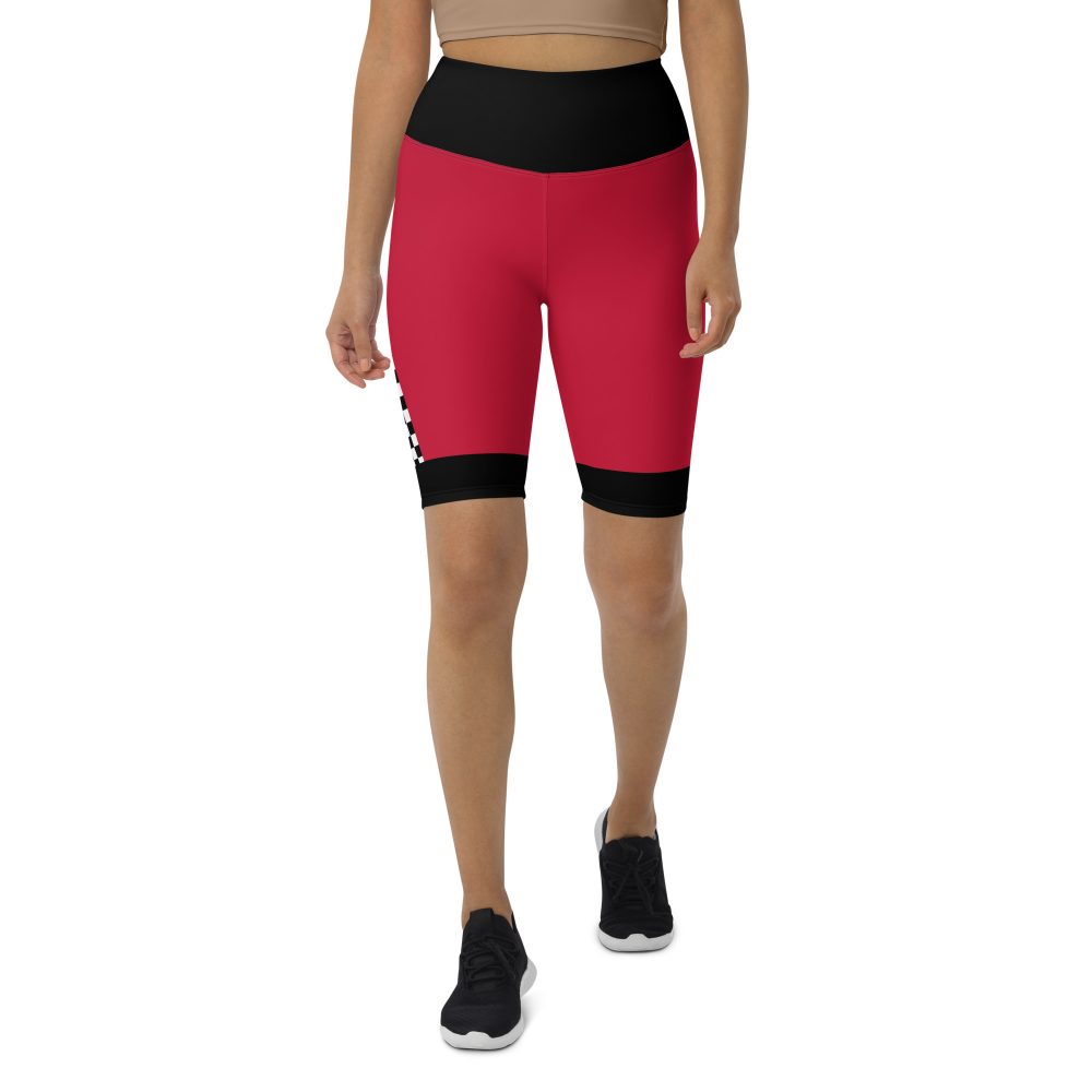 Pit Crew Race Car Driver Racing Costume Bike Shorts - Image 11