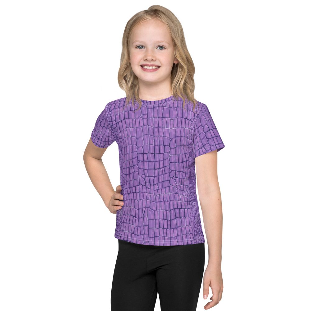 Randall Costume Purple Lizard Kids crew neck t-shirt - Image 4