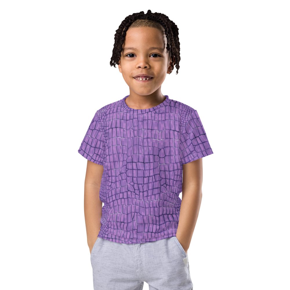 Randall Costume Purple Lizard Kids crew neck t-shirt - Image 2