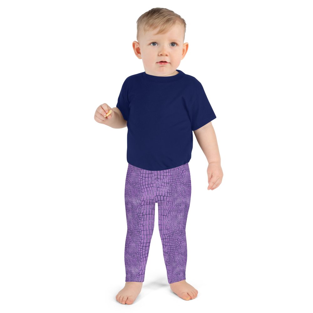 Randall Costume Purple Lizard Kid's Leggings