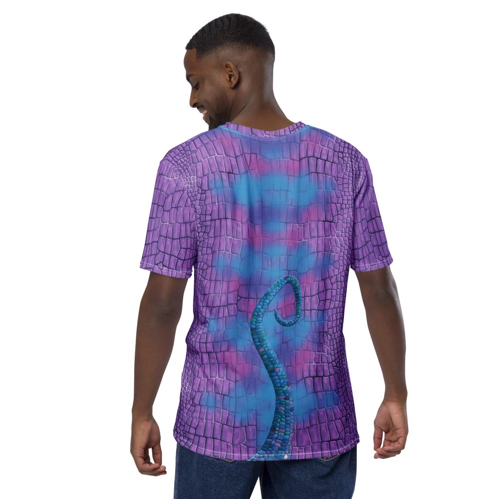 Randall Costume Purple Lizard Men's t-shirt - Image 4