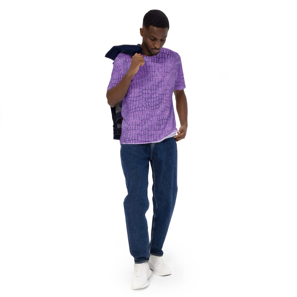 Randall Costume Purple Lizard Men's t-shirt - Image 2