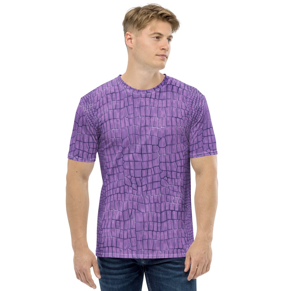 Randall Costume Purple Lizard Men's t-shirt - Image 6