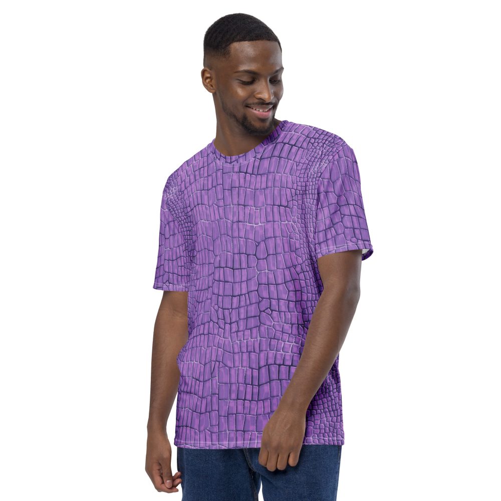 Randall Costume Purple Lizard Men's t-shirt - Image 5
