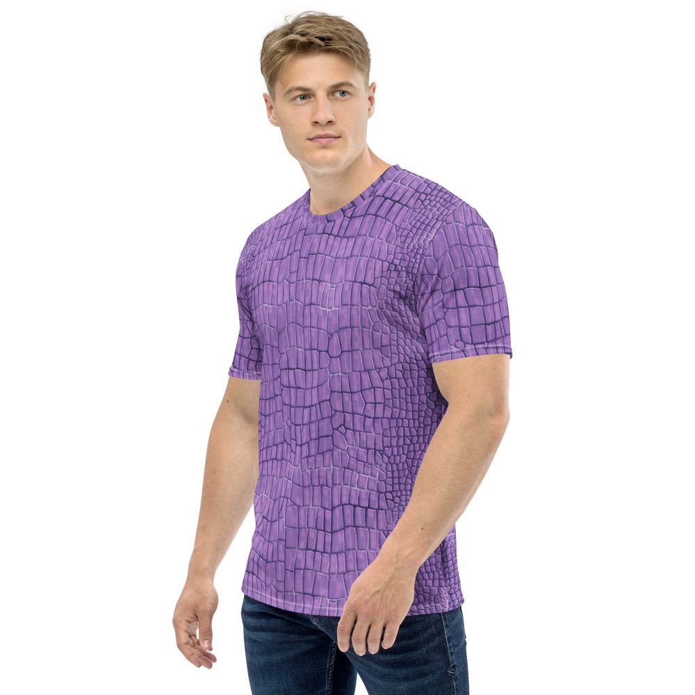 Randall Costume Purple Lizard Men's t-shirt - Image 7