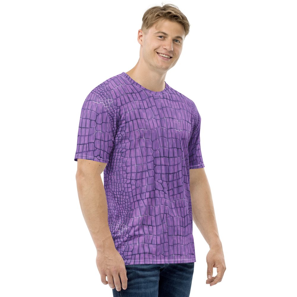 Randall Costume Purple Lizard Men's t-shirt - Image 8