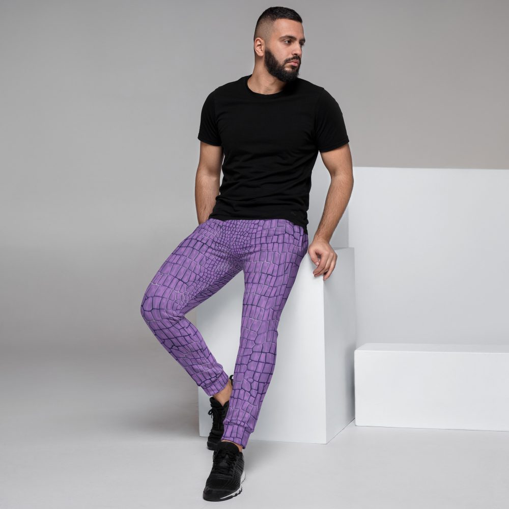 Randall Costume Purple Lizard Men's Joggers - Image 3