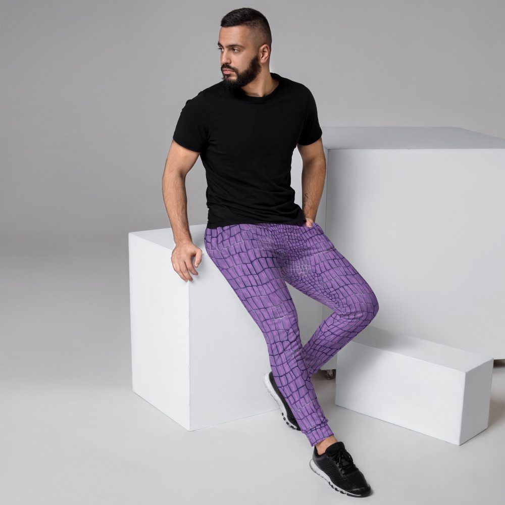 Randall Costume Purple Lizard Men's Joggers - Image 2