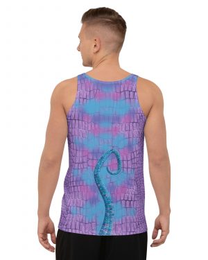 Randall Costume Purple Lizard Unisex Tank Top