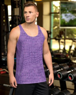 Randall Costume Purple Lizard Unisex Tank Top