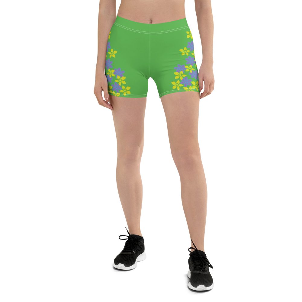 Spring Flower Gardener Floral Hippie Shorts - Image 2