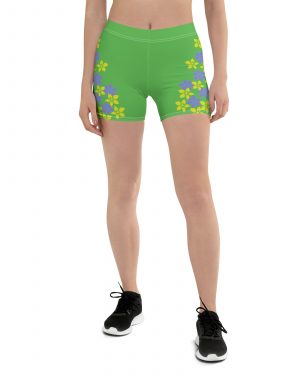 Spring Flower Gardener Floral Hippie Shorts