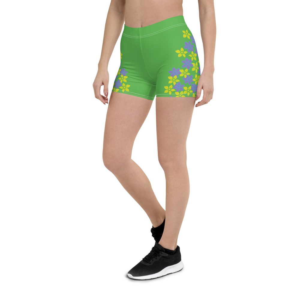 Spring Flower Gardener Floral Hippie Shorts - Image 5