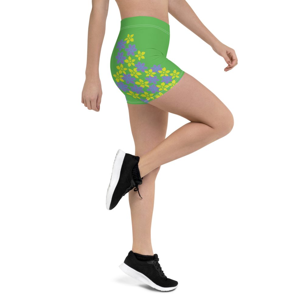 Spring Flower Gardener Floral Hippie Shorts - Image 3