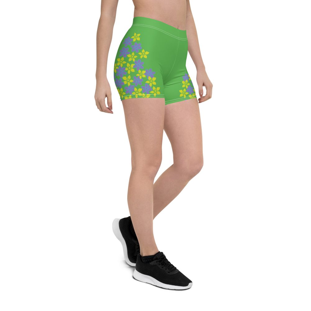 Spring Flower Gardener Floral Hippie Shorts - Image 6