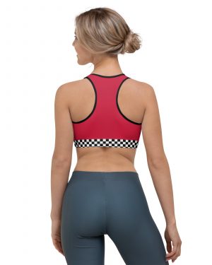 Pit Crew Race Car Driver Racing Costume Sports bra