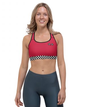 Pit Crew Race Car Driver Racing Costume Sports bra