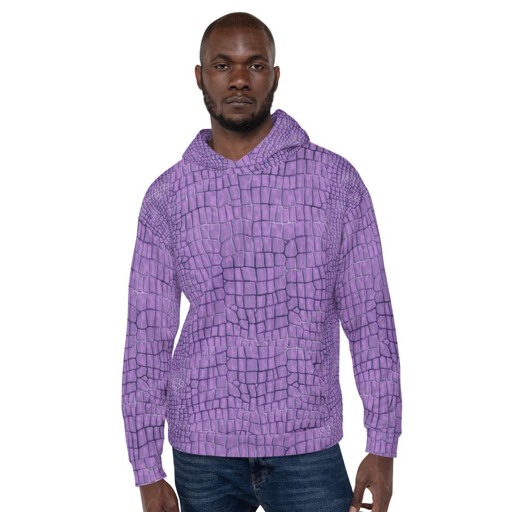 Randall Costume Purple Lizard Unisex Hoodie - Image 2