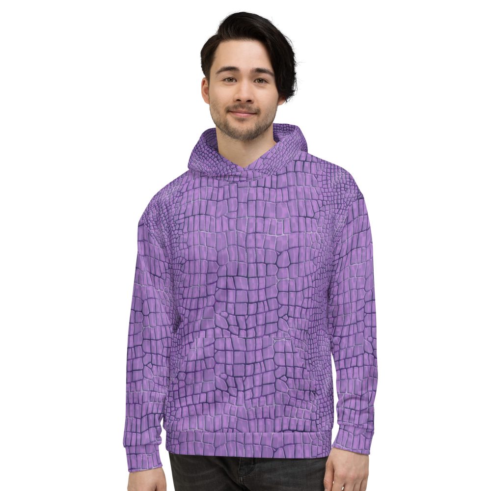 Randall Costume Purple Lizard Unisex Hoodie - Image 5