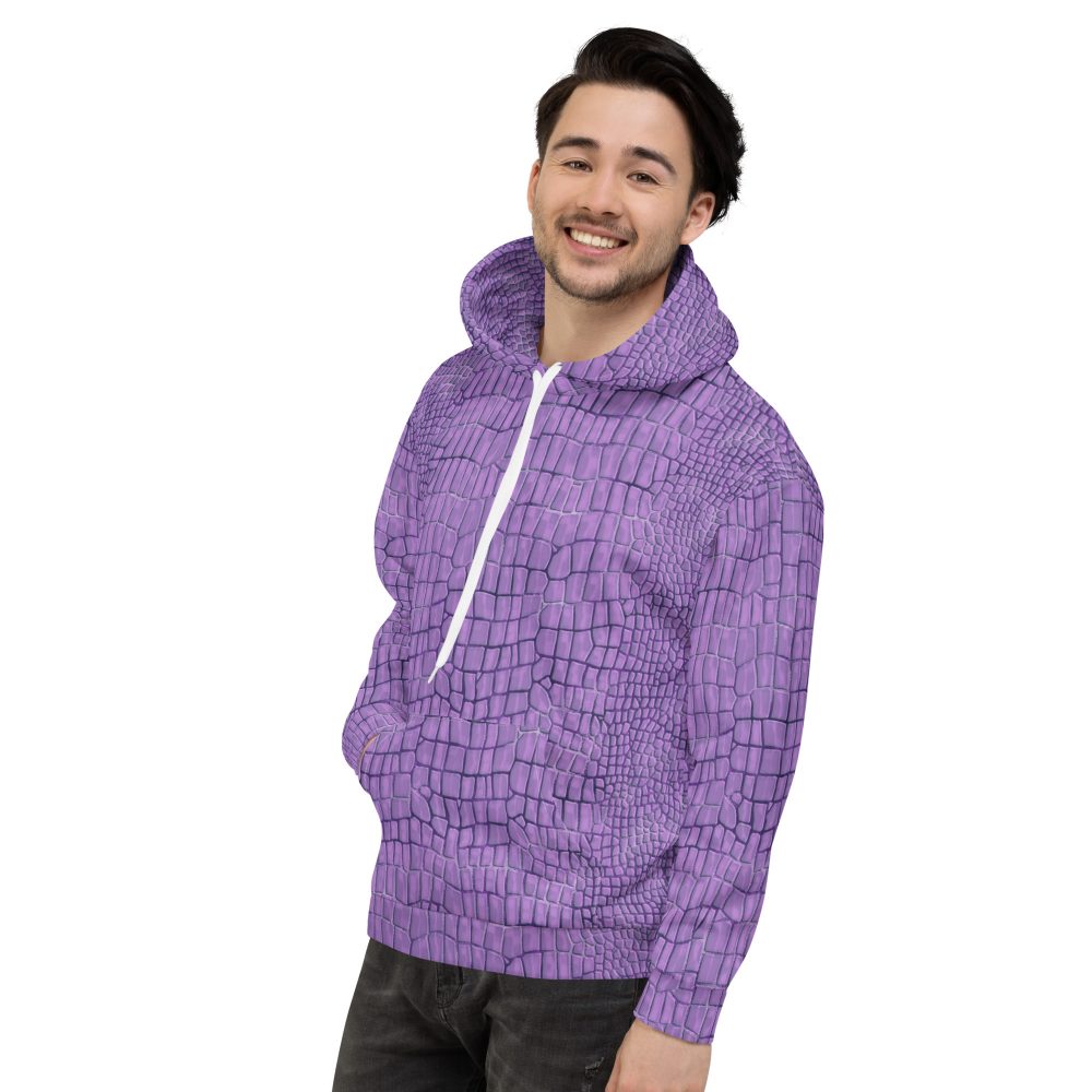 Randall Costume Purple Lizard Unisex Hoodie - Image 7