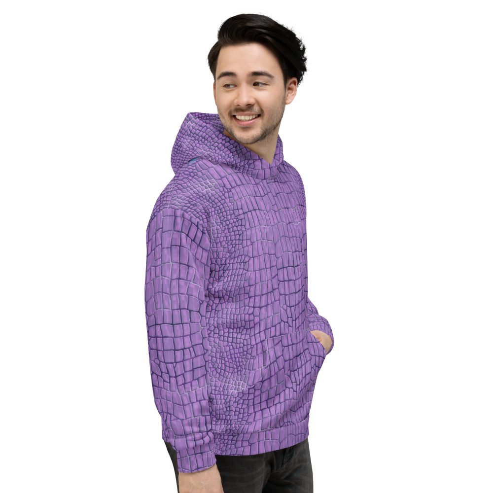 Randall Costume Purple Lizard Unisex Hoodie - Image 6